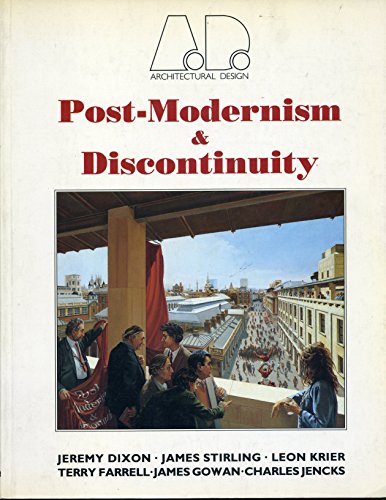 9780856709135: Post-modernism and Discontinuity (Architectural Design Profile S.)