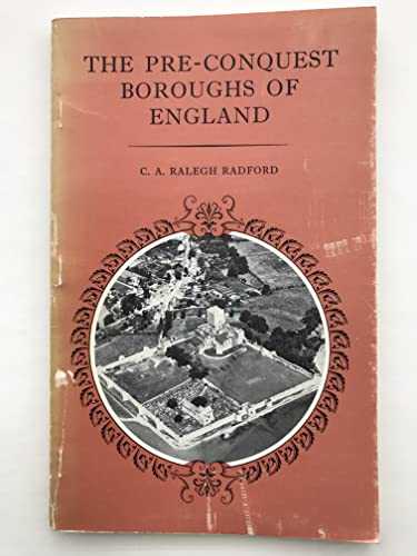 Stock image for Pre-conquest Boroughs of England for sale by Waimakariri Books and Prints Limited