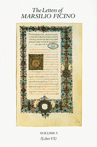 Imagen de archivo de The Letters of Marsilio Ficino: v. 5: Volume 5 a la venta por WorldofBooks