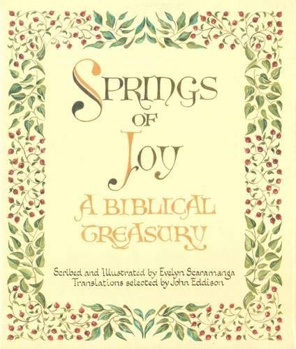 9780856831416: Springs of Joy: Biblical Treasury