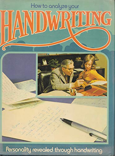 Stock image for How to Analyze Your Handwriting for sale by HPB-Diamond