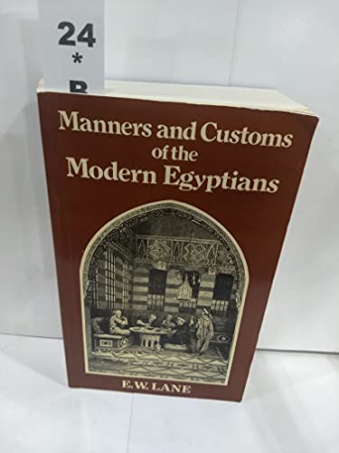 Imagen de archivo de Account of the Manners and Customs of the Modern Egyptians a la venta por WorldofBooks