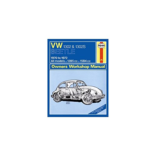 Stock image for Volkswagen 1302S (Super Beetle) Owner's Workshop Manual (Service & repair manuals) for sale by WorldofBooks
