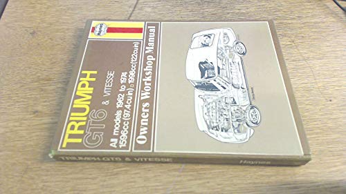 Stock image for Triumph Vitesse and Triumph GT6 Owner's Workshop Manual for sale by WorldofBooks
