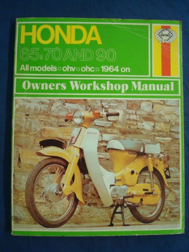 Stock image for Honda 65, 70 and 90 Owners Workshop Manual for sale by BookScene