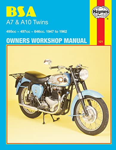 9780856961212: BSA A7 and A10 Twins Owners Workshop Manual, No. 121: '47-'62