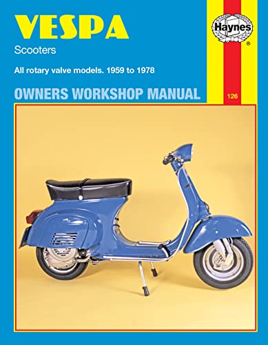 9780856961267: Vespa Scooters Owners Workshop Manual: All Rotary Valve Models 1959 to 1978: No. 126