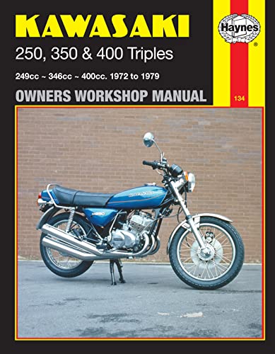 Imagen de archivo de Kawasaki 250, 350 &amp; 400 Three Cylinder Models Owners Workshop Manual a la venta por Blackwell's