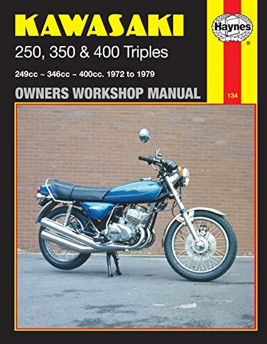 9780856961342: Kawasaki 250, 350 and 400 Triples Owners Workshop Manual: '72-'79