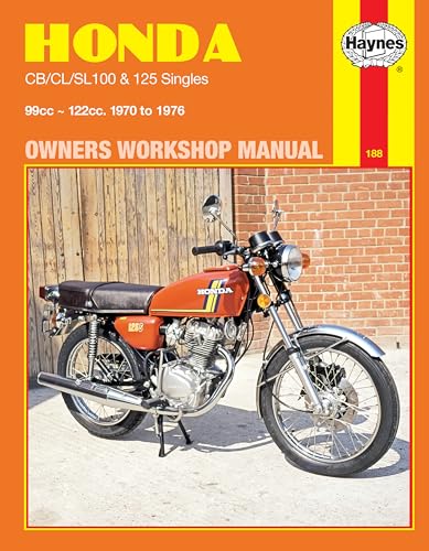 9780856961885: HONDA CB CL/SL100 & 125 Singles: 99cc 122cc 1970 to 1976 (Motorcycle Manuals)