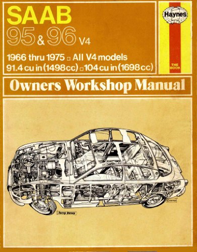 Imagen de archivo de Haynes Saab 95 and 96 V4, 1966-1975; All V4 models: (Owners Workshop Manuals Ser. : No. 198) a la venta por The Book Files