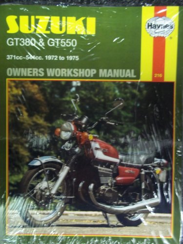 Suzuki 380 & 550 owners workshop manual