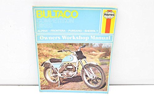 Stock image for Bultaco Competition Bikes Owners Workshop Manual for sale by Blackwell's