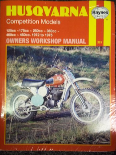 Imagen de archivo de Husqvarna Competition Models a la venta por Revaluation Books