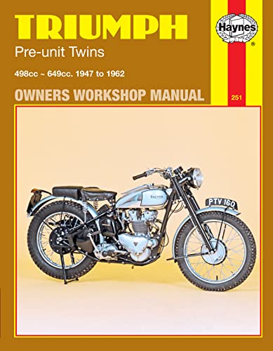 Imagen de archivo de Triumph Pre-Unit Construction Twins Owners Workshop Manual a la venta por Blackwell's