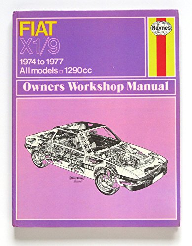 Beispielbild fr Fiat X1/9 Owner's Workshop Manual zum Verkauf von Stephen White Books