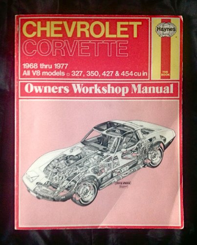 Imagen de archivo de Chevrolet Corvette Owner's Workshop Manual (Haynes owners workshop manuals) a la venta por HPB-Emerald