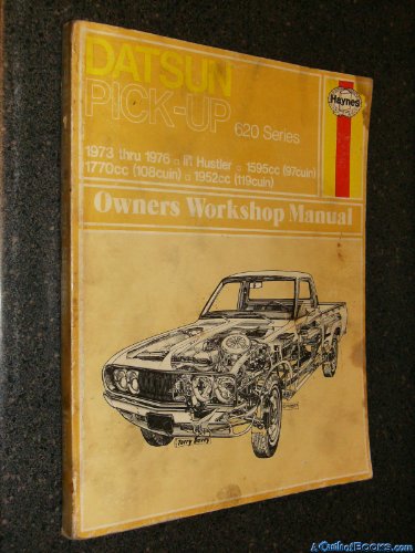 Datsun Pick-up 1 Ton 620 Series Model. 1975 to 1976, 1299cc, 1483cc