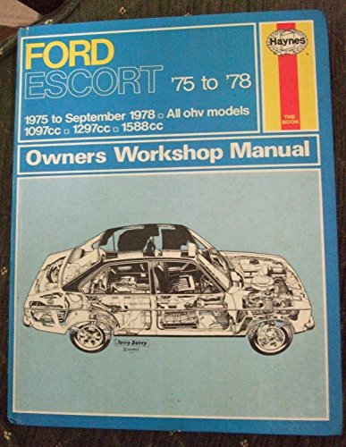 Beispielbild fr Ford Escort '75 Owner's Workshop Manual zum Verkauf von WorldofBooks