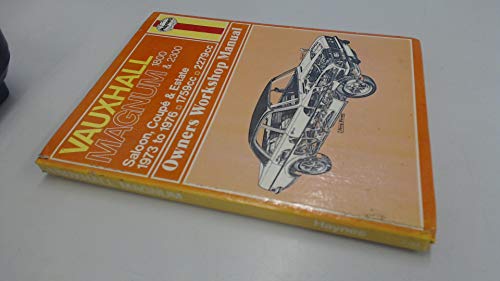 

Vauxhall Magnum Owner's Workshop Manual (Service & repair manuals)