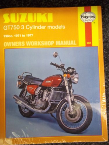 Beispielbild fr Suzuki Gt 750 3 Cycle Models 1971-1977 (Owners Workshop Manuals Series, No 302) zum Verkauf von GreatBookPrices