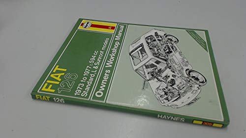Imagen de archivo de Fiat 126 Owners Workshop Manual (Haynes owners workshop manuals) a la venta por Reuseabook