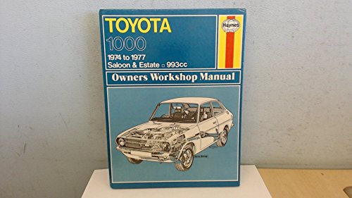 Imagen de archivo de Toyota 1000 Owner's Workshop Manual a la venta por WorldofBooks