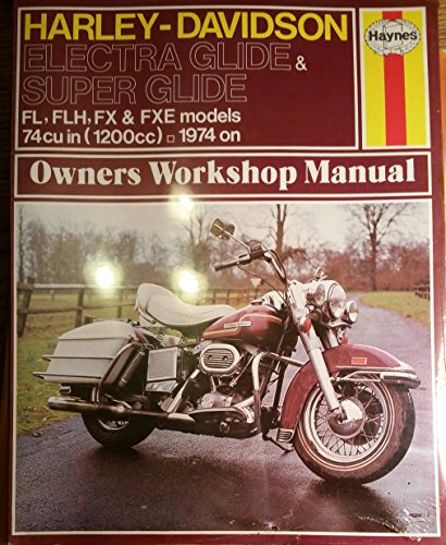 9780856963308: Harley-Davidson Electra Glide and Super Glide Owner's Workshop Manual