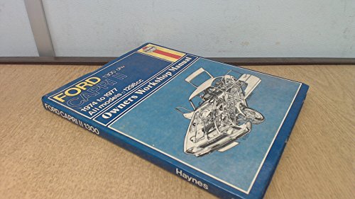 Ford Capri 1300 Mk.II Owner's Workshop Manual (9780856963384) by Ian Coomber