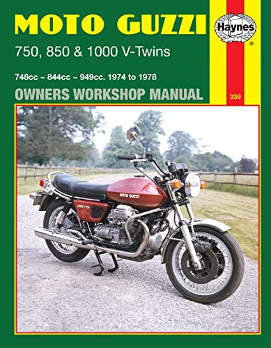 Moto Guzzi 750, 850 & 1000 V-Twins (74 - 78) : 748cc - 844cc - 949cc - Haynes Publishing