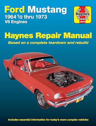 Beispielbild fr Ford Mustang, Mach 1, GT, Shelby, & Boss V-8 (64-73) Haynes Repair Manual zum Verkauf von GF Books, Inc.