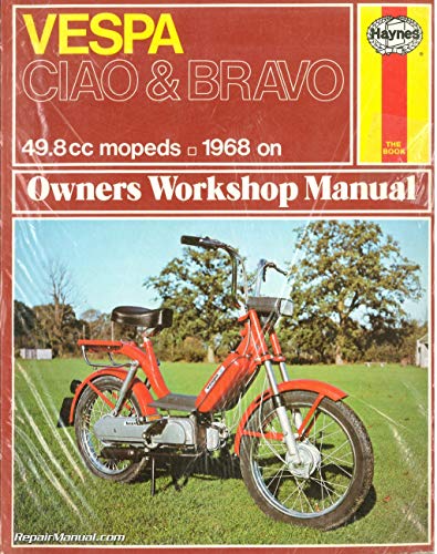 Beispielbild fr Vespa Ciao and Bravo Owners Workshop Manual zum Verkauf von Blackwell's