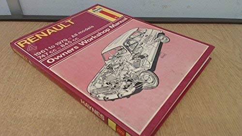 9780856965098: Renault 4 Owner's Workshop Manual - AbeBooks - Haynes, J. H.; Parker, Tim: 085696509X