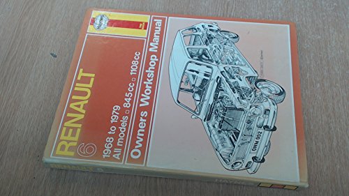 Stock image for Renault 6 Owner's Workshop Manual (Service & repair manuals) for sale by Stephen White Books