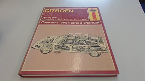 9780856965289: Citroen CX Owner's Workshop Manual