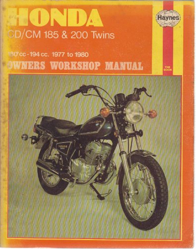 Stock image for Honda CD/CM185 and 200 Twins 1977-80 Owner's Workshop Manual (Motorcycle Manuals) for sale by SN Books Ltd