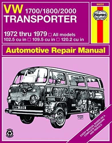 Volkswagen Transporter 1700, 1800, and 2000, 1972-79 (Haynes Repair Manuals) (9780856966149) by J. H. Haynes; K. F. Kinchin