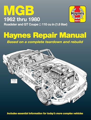 MGB Owners Workshop Manual: 1962-1980 MGB Roadster and GT Coupe With 1798 CC (110 cu in Engine)