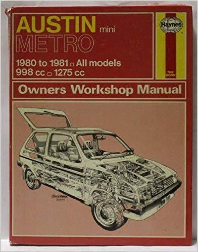 Stock image for Austin Metro Owner's Workshop Manual for sale by WorldofBooks