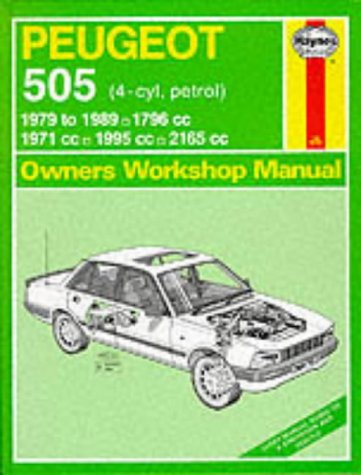 9780856967627: Peugeot 505 (Petrol) 1979-89 Owner's Workshop Manual (Service & repair manuals)