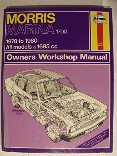 Stock image for Morris Marina 1978 to 1980 All Models 1695cc for sale by J J Basset Books, bassettbooks, bookfarm.co.uk
