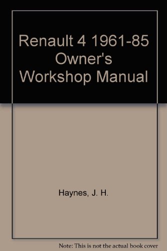 9780856968464: Renault 4 1961-85 Owner's Workshop Manual