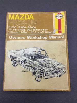 Beispielbild fr Mazda Pick-up Owner's Workshop Manual zum Verkauf von Keeps Books