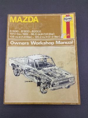 Imagen de archivo de Mazda Pick-up Owner's Workshop Manual a la venta por Keeps Books