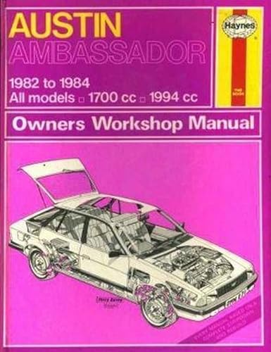 Austin Ambassador 1982-84 owners workshop manual (9780856968716) by STRASMAN, Peter G.