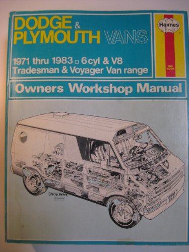 Dodge & Plymouth Vans 1971 Thru 1983. 6cyl & V8. Tradesman & Voyager Van Range