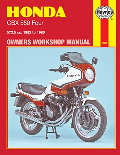 9780856969409: Honda CBX550 Four (82 - 86) Haynes Repair Manual
