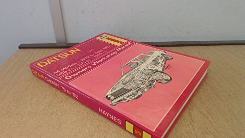 Imagen de archivo de Datsun Cherry N10 1979-82 Owner's Workshop Manual (Service & repair manuals) a la venta por WorldofBooks