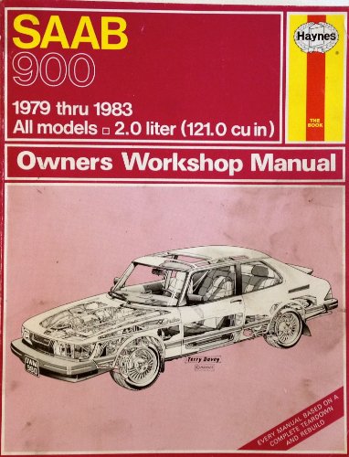 Stock image for Saab Owners Workshop Manual: Models Covered, Us : Saab 900, 900 S, 900 Ems, 900 Gl, 900 Gle, 900 Gli and 900 Turbo, 2.0 Liter, Covers 3-,4- &5-Door M for sale by Discover Books