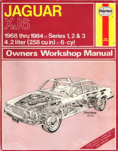 Stock image for Haynes Jaguar Owners Workshop Manual (Jaguar XJ6 1968 thru 1984 - Series 1, 2 & 3 - 4.2 liter - 6-cyl) for sale by -OnTimeBooks-